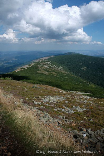 Výhled na Sněžku